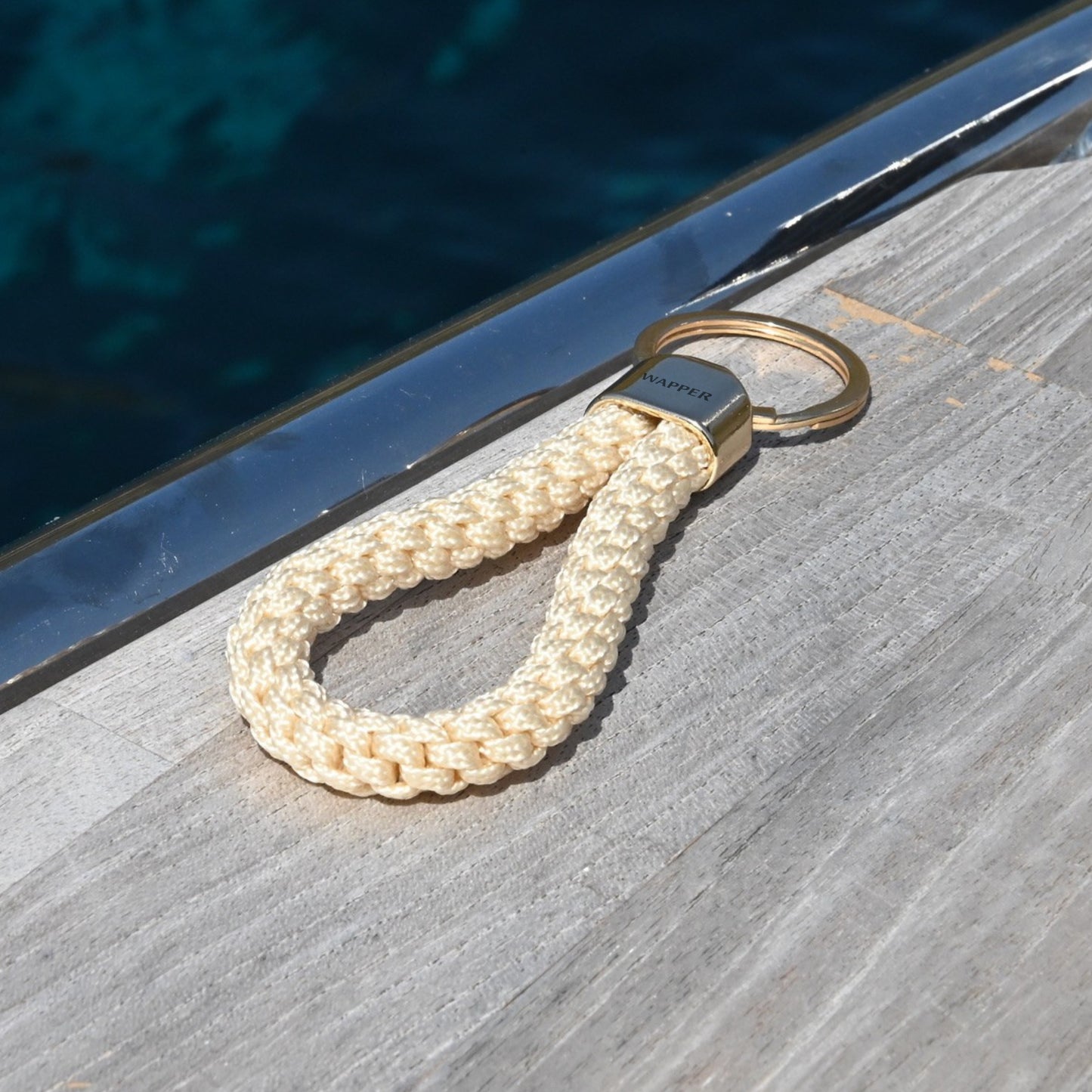 Wapper Keychain - Champagne Gold
