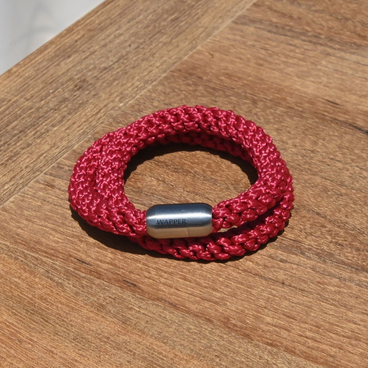 Dubbele Wrap - Ruby Red
